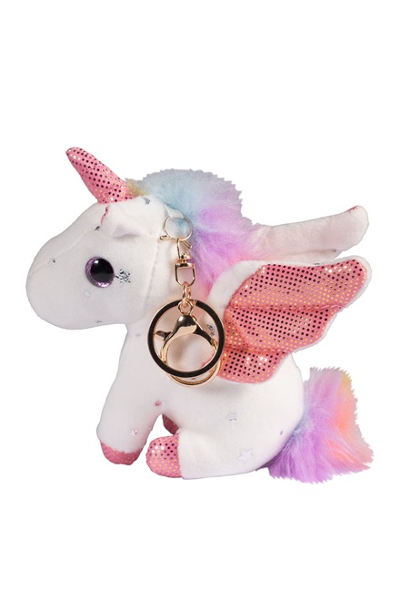 PORTACHIAVI PELUCHE UNICORNO Portachiavi 